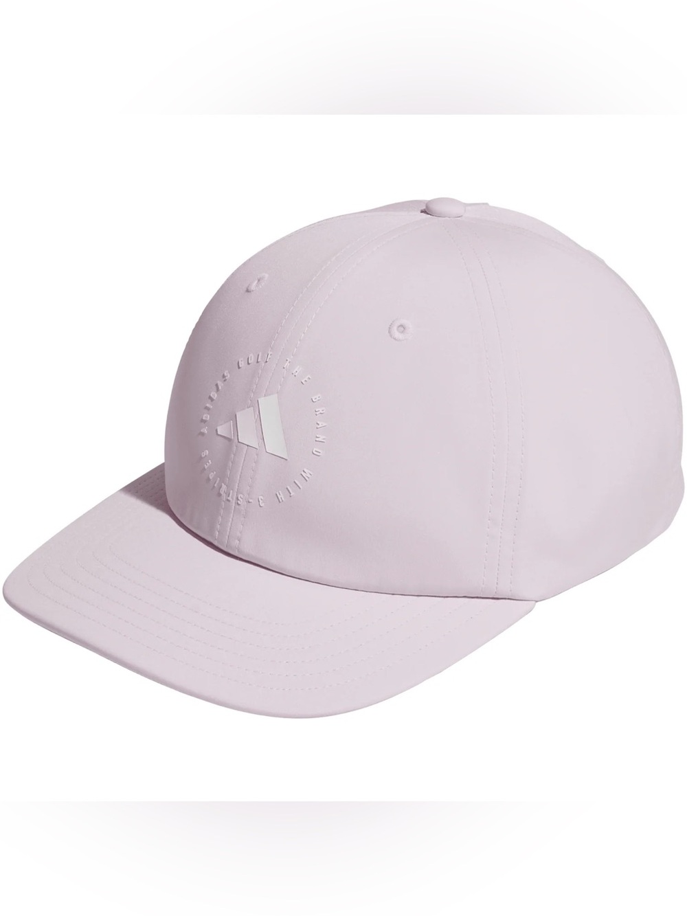 adidas Women’s Soft Pink Crisscross Ponytail Baseball Hat - New in bag